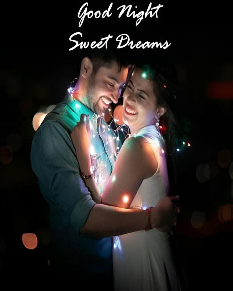 Good Night My Husband Sweet Dreams Romantic Wonderful Lightning Pic