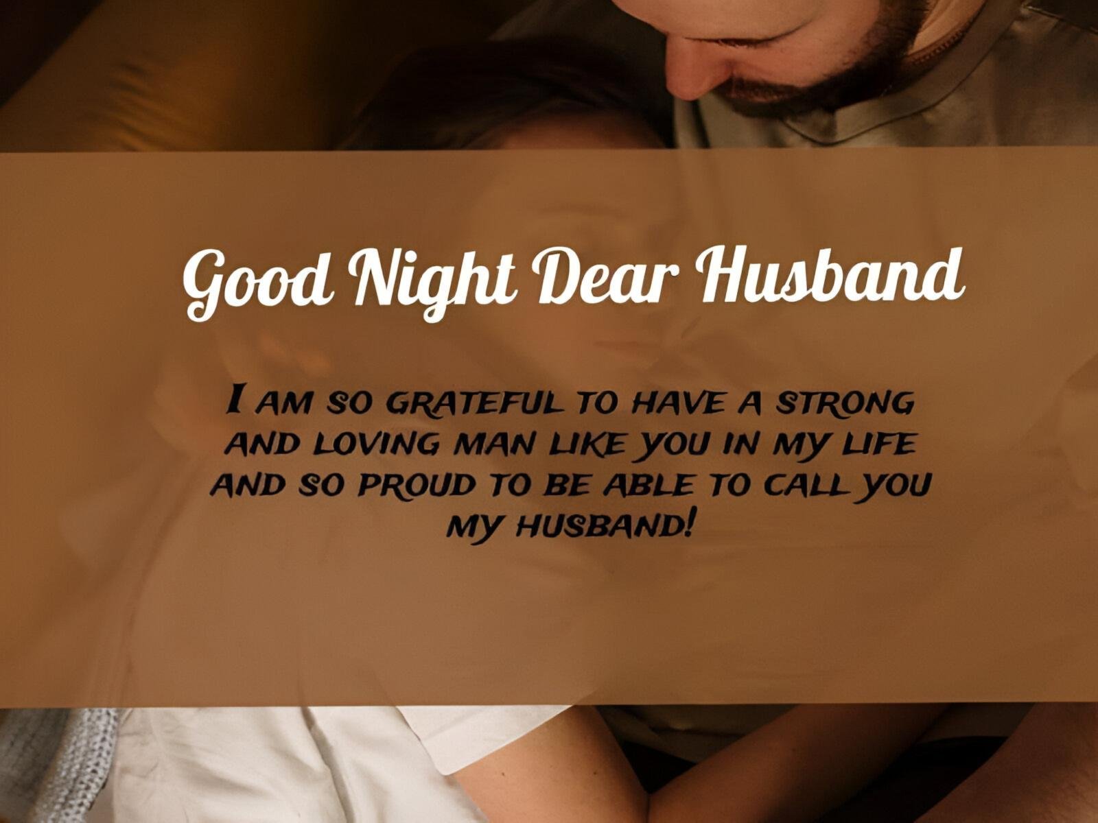 Romantic Good Night Message For My Dear Husband Fab Image