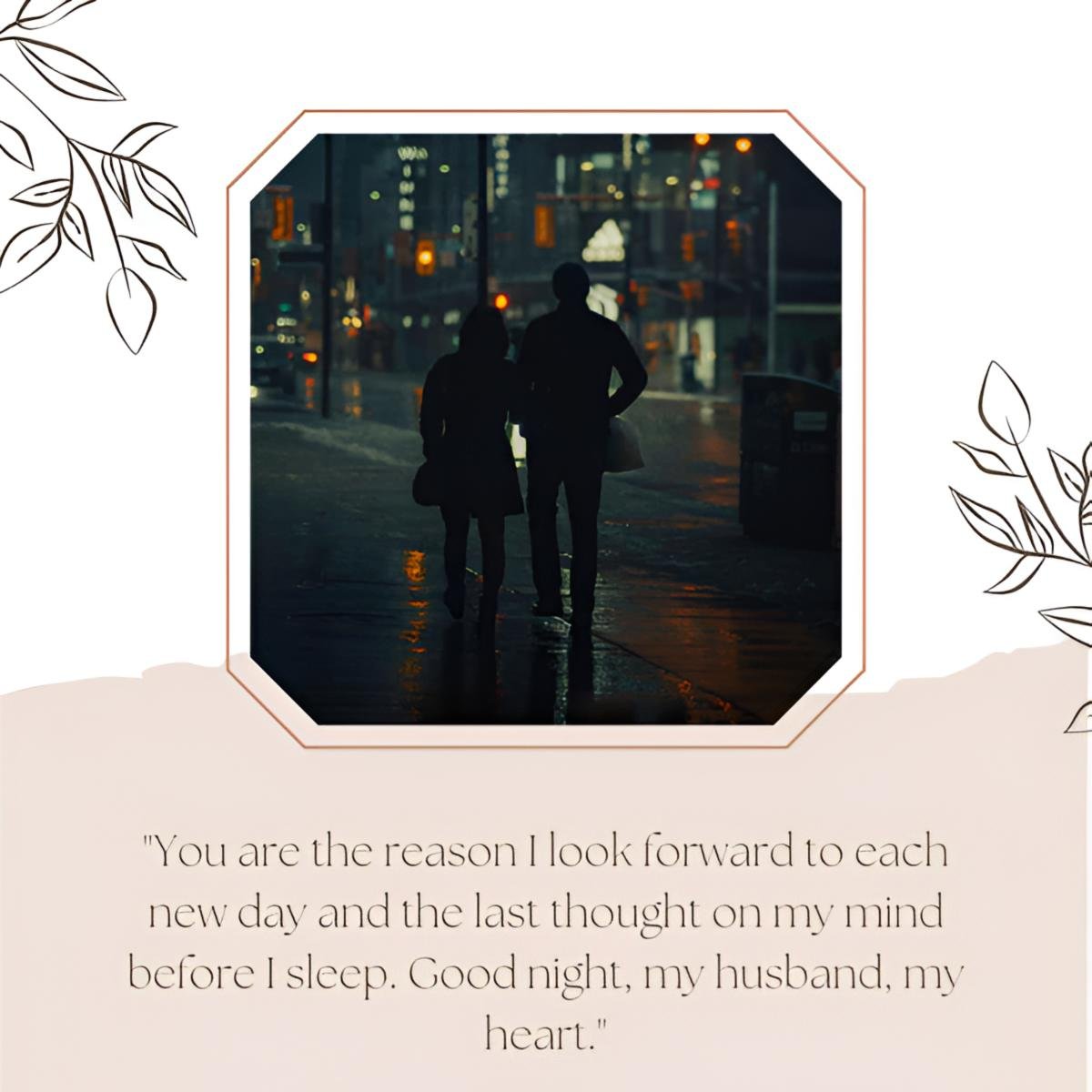 Romantic Good Night Message For My Husband Awesome Photo